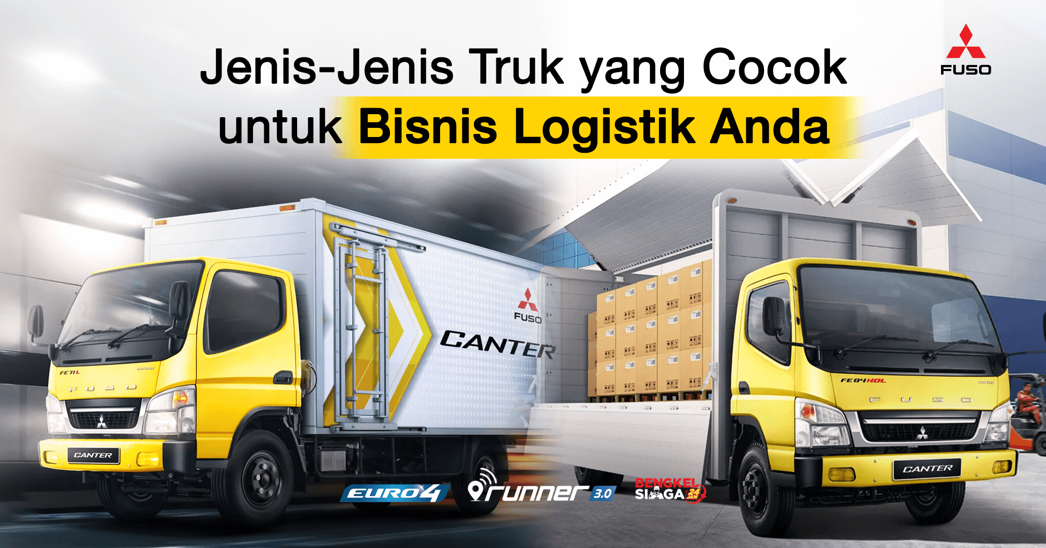 Jenis Truk yang Cocok untuk Bisnis Logistik Anda