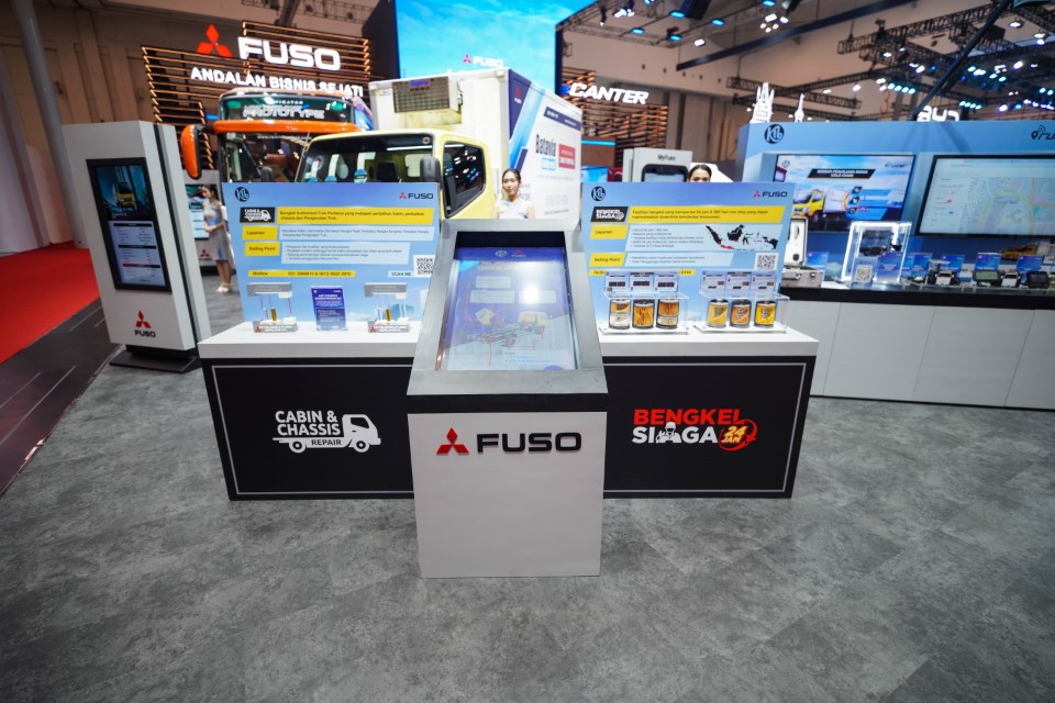 Mitsubishi Fuso Tampilkan Layanan After Sales Service Unggulan di GIIAS 2024