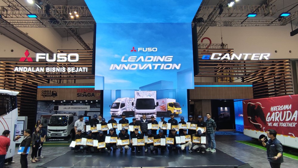 Mitsubishi Fuso Tampilkan Layanan After Sales Service Unggulan di GIIAS 2024
