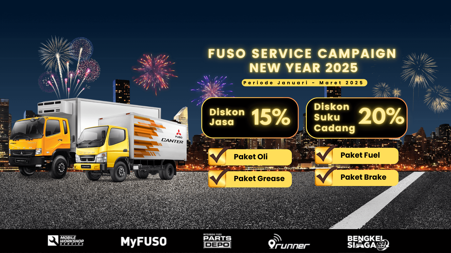 FUSO Service Campaign New Year 2025A